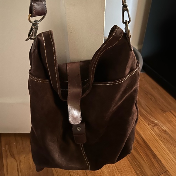 Brown Leather Bags with Spacious Interior - Picture 1 of 9